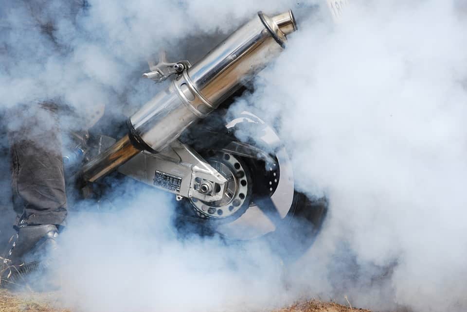 moto pollution
