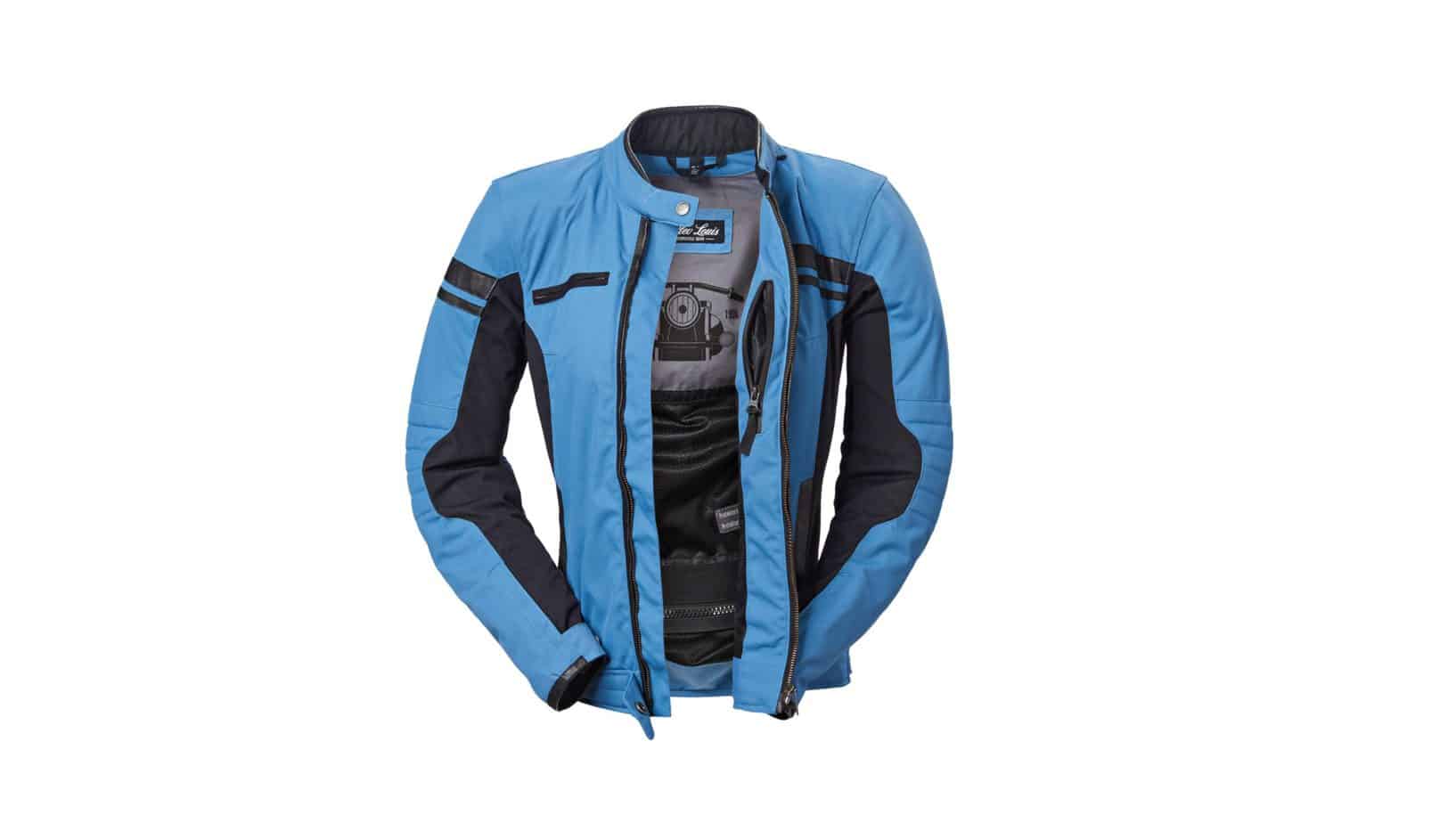 veste bleue
