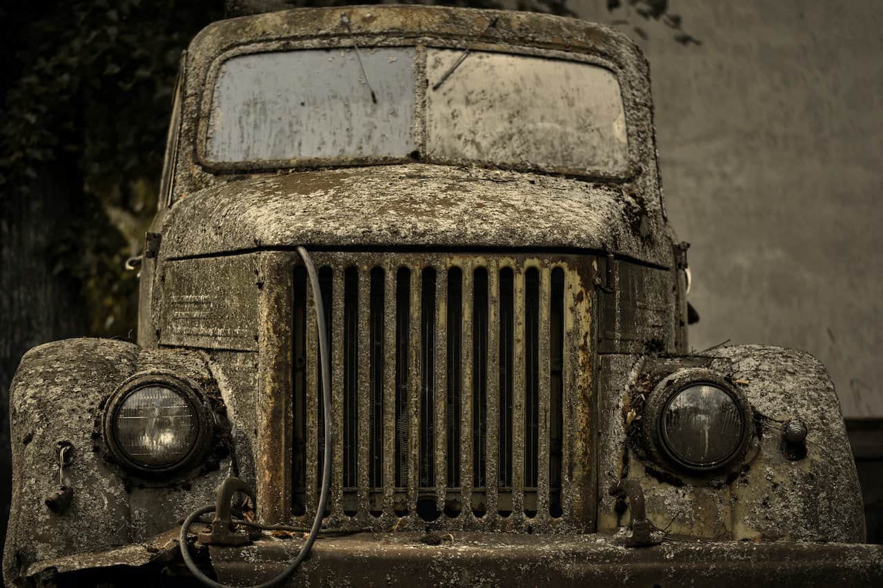 voiture en mauvais état