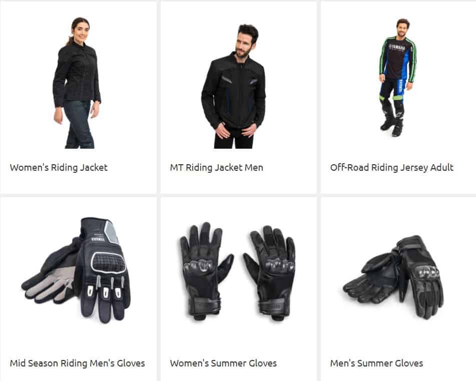 équipements Riding Gear